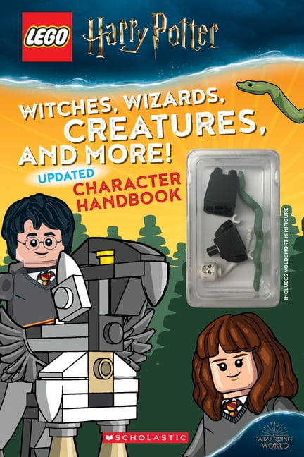 lego harry potter hogwarts handbook with hermione minifigure