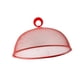 thumbnail image 4 of Malla metálica para cubrir alimentos, carpa, sombrilla, malla reutilizable para picnic al aire libre, red para cubrir alimentos, mantiene alejadas las Rojo 30cm, 4 of 9