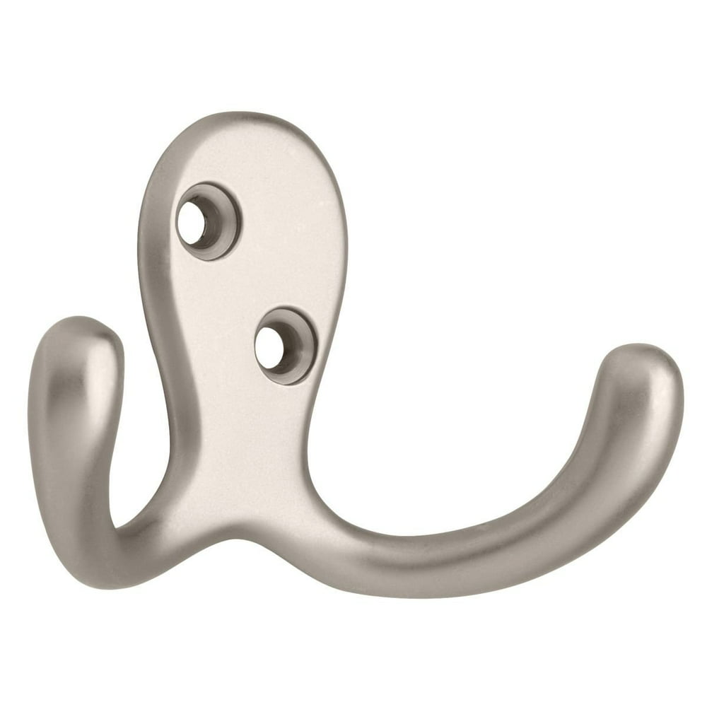 B59104G-SN-C Double Prong Robe Hook, Double Prong Robe Hook By Brainerd ...