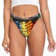 thumbnail image 1 of Balery Halloween Fruit Platter Tangas de Algodón para Mujer con Estampado – Ropa Interior Sexy, Transpirable, G-string-XX-Large, 1 of 6
