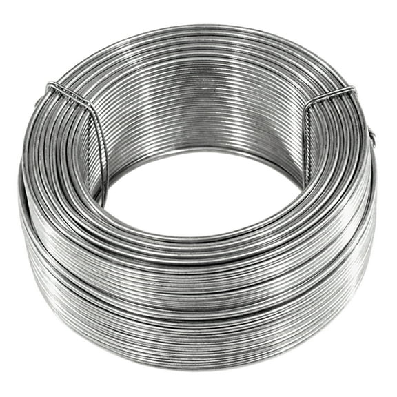Garden Craft Gray Galvanized Steel Multi-Purpose Tie Wire, 200'