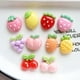 thumbnail image 2 of Figuras de resina con purpurina para decoración de Navidad, 10 piezas, Kawaii, fresa, Serie de frutas, Flatback, accesorios para manualidades de álbum de recortes, lazo para el pelo, 2 of 4
