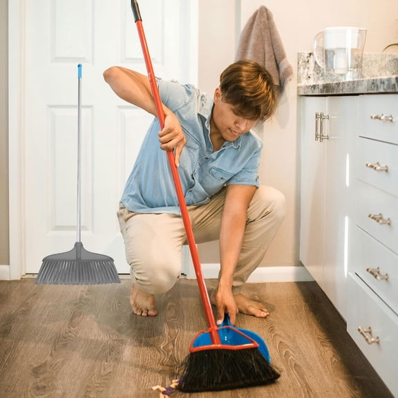 Topbathy Stainless Steel Broom Stick Pole Replacement for Heavy Duty Floor Cleaning