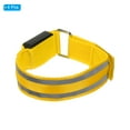 thumbnail image 3 of Uxcell LED Wristband, 4 Pack Light Up Bracelets LED Armbands, Yellow, 3 of 6