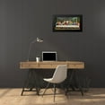 thumbnail image 4 of da Vinci, Leonardo 24x14 Black Modern Framed Museum Art Print Titled - The Last Supper Original, 4 of 5