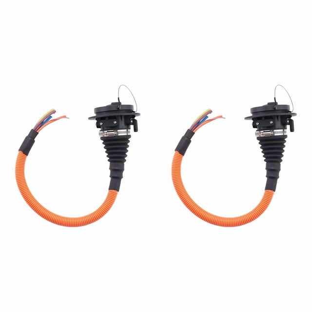 2X EV Adapter 32A Three Phase Adapter Electric Vehicles Charging Adapter EV Connector Socket CCS2 Adapter with Line