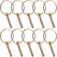 thumbnail image 1 of Here's a refined and professional product description for your **10pcs Heavy Duty Iron Pin With Rings**:\n\n \n\n### 10PCS Heavy Duty Galvanized Iron, 1 of 5