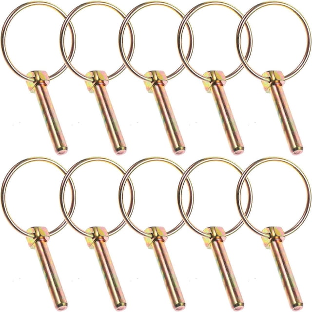 Here's a refined and professional product description for your **10pcs Heavy Duty Iron Pin With Rings**:\n\n \n\n### 10PCS Heavy Duty Galvanized Iron