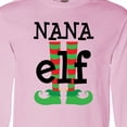 thumbnail image 4 of Inktastic Nana Elf Christmas Long Sleeve T-Shirt, 4 of 5