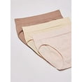thumbnail image 2 of Blissful Benefits by Warner's Women's No Muffin Top Seamless Hipster Panties 3-Pack, Style RU0503W, 2 of 4