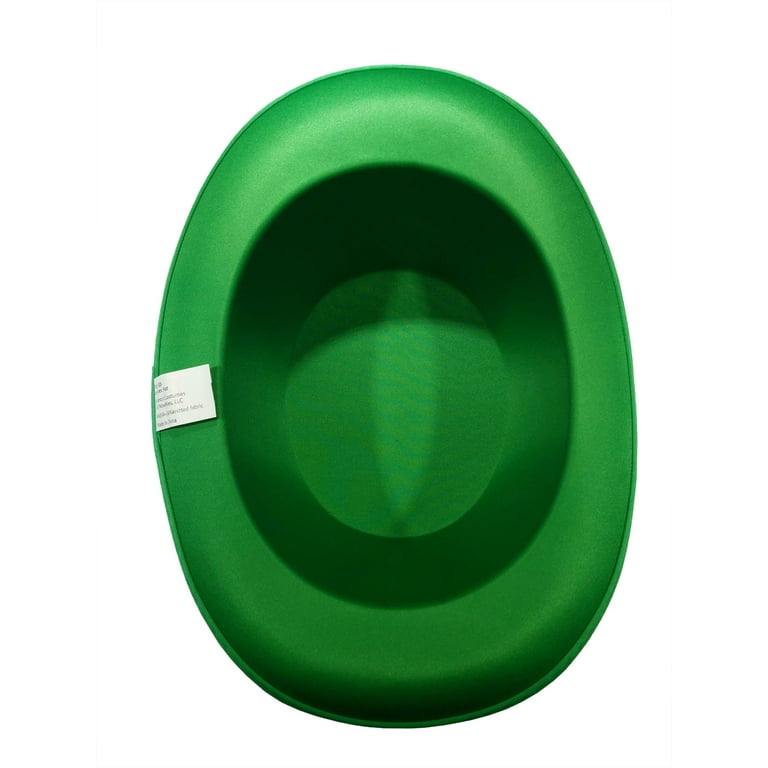iGeeKid St Patricks Party Hats Accessories Green Leprechaun Top Hats With Beard for Men Women Irish Day Costume Party Favors