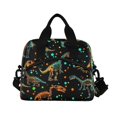 thumbnail image 3 of joogoo Cartoon Dinosaur Insulated Lunch Bags Reusable Cooler Box with Shoulder Strap, 3 of 6
