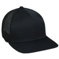 thumbnail image 2 of Outdoor Cap CT120M Extra-flexible Slight Pre-curved Visor Cap-Orange/Black-S/M, 2 of 8