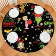 thumbnail image 6 of Round Elastic Tablecloth,Reusable Washable Table Cover,Table Cloth Fits 36"-44" Round Tables for Dinner Outdoor Picnic Flowers, 6 of 7