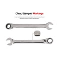 thumbnail image 4 of TEKTON 9/16 Inch Reversible 12-Point Ratcheting Combination Wrench | WRC23314, 4 of 7