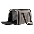 thumbnail image 1 of DOLITY Breathable Pets Carrier Collapsible Puppy Portable Foldable Dog Cat Carry Grey S, 1 of 9