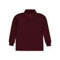 thumbnail image 2 of Cookie's Boys' L/S Pique Polo - burgundy, 4 - 5 (Little Boys), 2 of 6