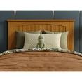 thumbnail image 6 of Malta Twin Wood Platform Bed with Panel Footboard & Drawers in Light Toffee, 6 of 10