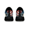 thumbnail image 4 of Rooster American flag US Print Sneakers Lightweight Comfortable Running Shoes for Men Women Black Size 11.5, 4 of 7