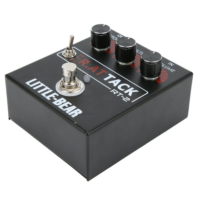 Efector de distorsión, Efector de distorsión de guitarra Efector de distorsión de guitarra eléctrica Efector de distorsión de nivel Valor inmejorable