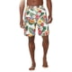 thumbnail image 1 of Pantalones Cortos de Vacaciones Impresos Casuales para Hombres, Cintura Elástica con Cordón con Bolsillos Laterales para la Playa Y el Uso Diario, 1 of 8