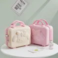 thumbnail image 2 of Maleta portátil de Anime Sanrioed My Melody KT Cat Kawaii de gran capacidad, estuche de viaje pequeño 3D, estuche de cosméticos para estudiantes de dibujos animados, 2 of 5