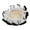 Beige Black, variant on COMEET Hat, Handmade Crochet Bucket Hat for Woman Teen Outdoor Commute Fisherman Hat Ruffled Brim Winter Windproof Hat
