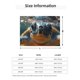 thumbnail image 5 of Fotbe Realistic Cute Sea Turtle Manta de Franela con Estampado, Manta Ultrasuave para Cama, Sofá, Auto, Hipoalergénica y Antibolitas-60"x50", 5 of 6