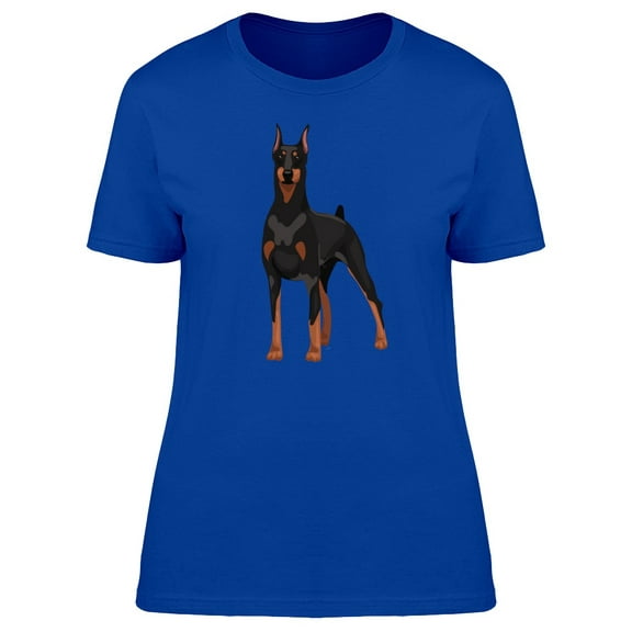 Doberman Dog T-Shirt Men -Image by Shutterstock, Male 3X-Large