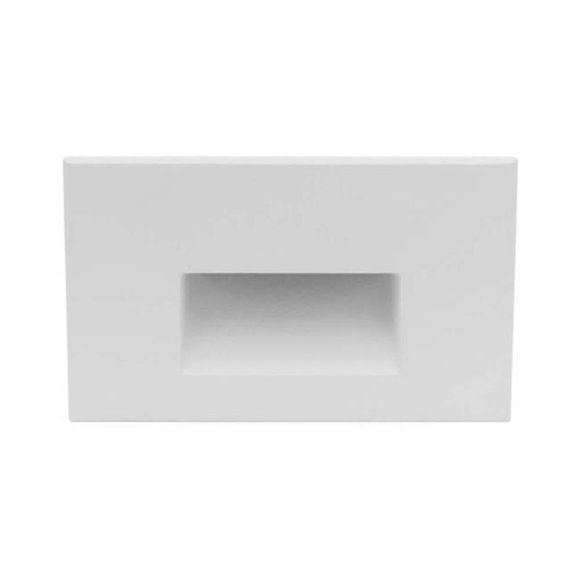 Nicor Éclairage STW11203KHWH 5 x 3 Po STW Série Blanc Horizontal Humide Emplacement LED Étape Lumière - 3000k