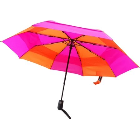 XINDUO-Umbrella Windproof Travel for Rain - Easy Auto Open Close Durable & Compact Umbrellas Waterproof Canopy - Backpack Purse Portable Umbrella for Travel