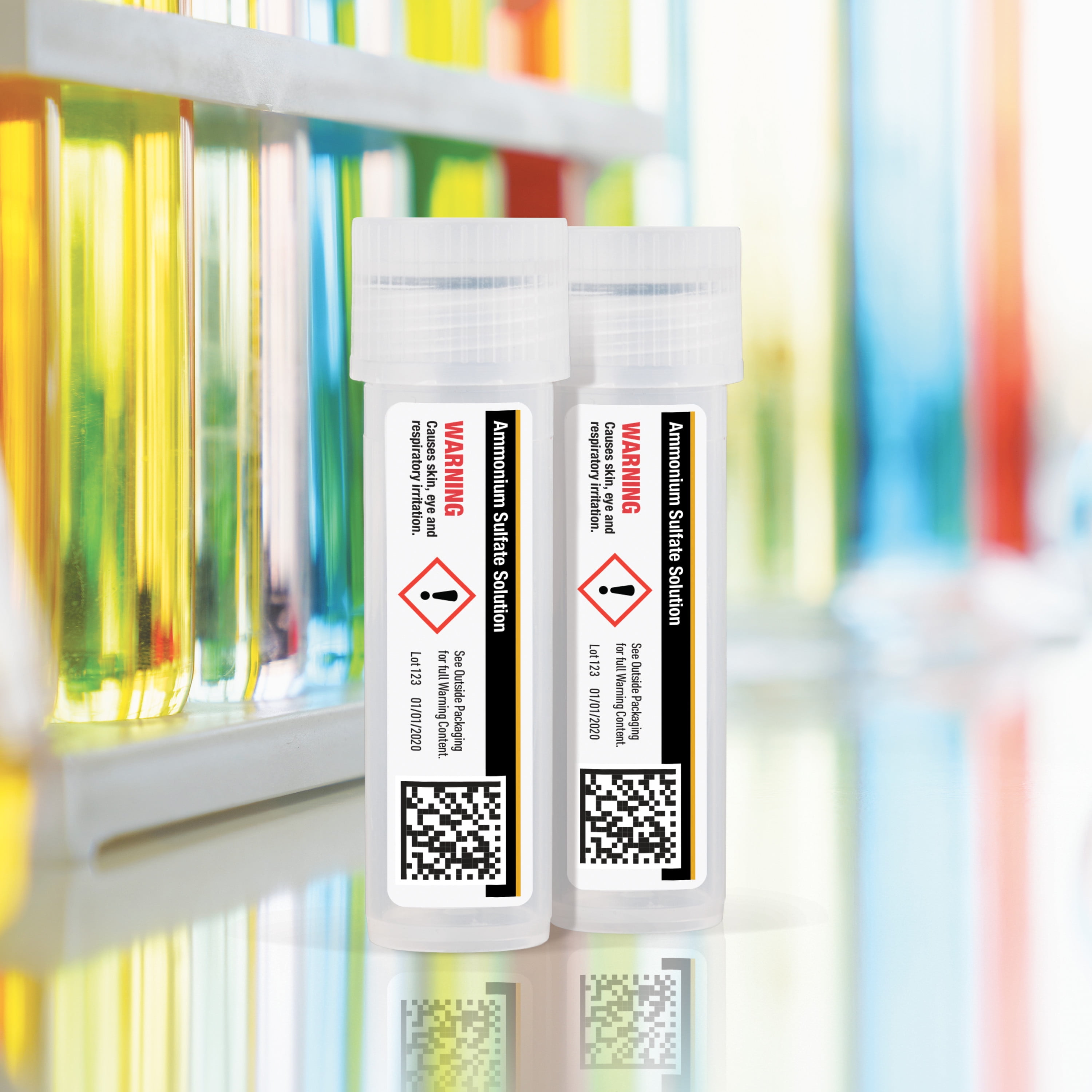 Avery UltraDuty GHS Labels 2/3" x 1-3/4", 1500 Ct, Laser Printer