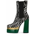 thumbnail image 1 of Jeffrey Campbell Women DANCE_Q_F Zèbre Vert Vache MTLI LEA, 1 of 4