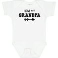 thumbnail image 3 of Inktastic I Love My Grandpa with Arrow Boys or Girls Baby Bodysuit, 3 of 5