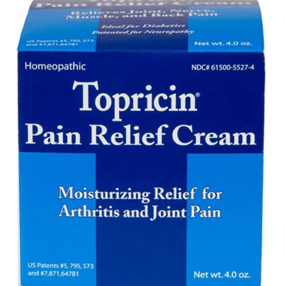 Topricin Pain Relief Cream Moisturizing Relief For Arthritis And Joint