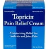 Topricin Pain Relief Cream Moisturizing Relief For Arthritis And Joint Pain, Cream 4 oz (Pack of 2)