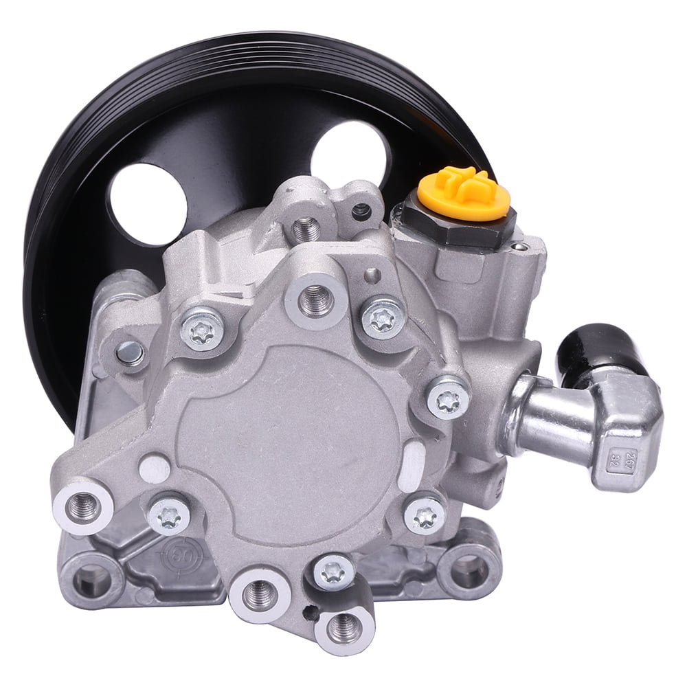 Power Steering Pump with Pulley Fits for 07-12 for Mercedes-Benz GL450,08-12 for Mercedes-Benz GL550,06-11 for Mercedes-Benz ML350,08-11 for Mercedes-Benz ML550 CCIYU 21-120 Power Steering Assist Pump