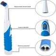 thumbnail image 5 of Electric Cleaning Brush Electric Grout Brush with 4 Brush Heads Indoor Household Cordless Motorized Brush for Grout Corner Bathroom Toilet Kitchen Tile, 5 of 5