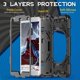 thumbnail image 2 of Case for iPad 9th/ 8th/ 7th Generation Case, Full-Body Shockproof Case with Screen Protector, 360 Rotating Hand Strap &Stand, Black, 2 of 4