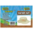 thumbnail image 5 of Nature Bound: Explorer Safari Hat - Khaki - Durable & Machine Washable, Sun Protection, Lightweight & Breathable, Outdoor, Adjustable Strap, Kids 4+, 5 of 8