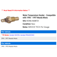 thumbnail image 2 of Water Temperature Sender - Compatible with 1990 - 1997 Mazda Miata 1991 1992 1993 1994 1995 1996, 2 of 2