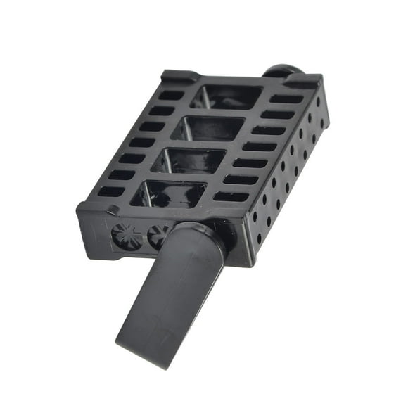 Seitruly Soporte para brocas de uñas, soporte de exhibición de 16 agujeros, caja de almacenamiento de soporte de cabeza de molienda de uñas ligera, Juegos de manicura Negro Seitruly CE014686-01