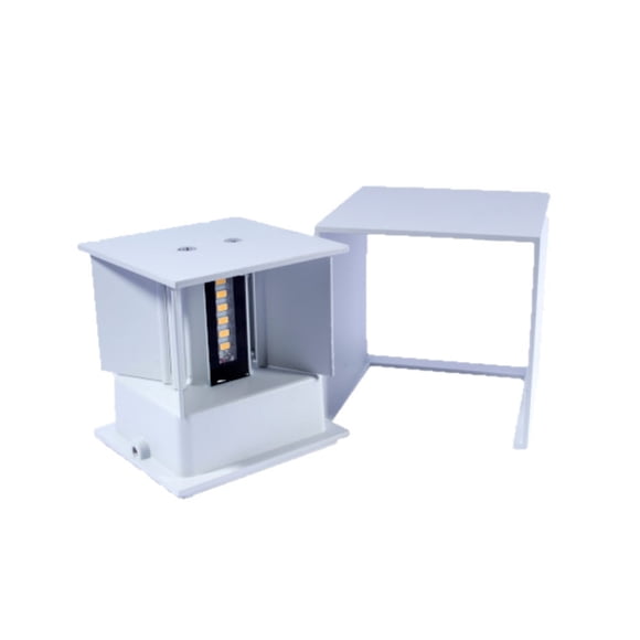 Lampara Luminario Pared Maxxi Interior Exterior LED Blanco AR2213-B/LED60