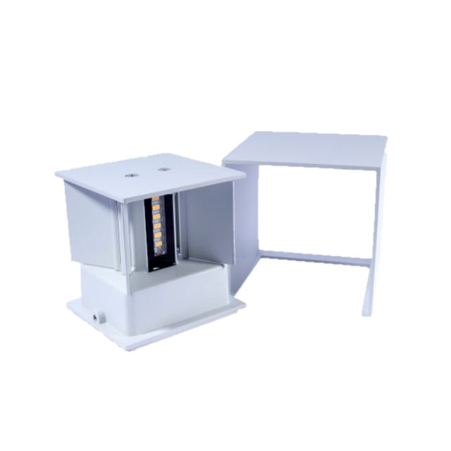 Lampara Luminario Pared Maxxi Interior Exterior LED Blanco AR2213-B/LED60