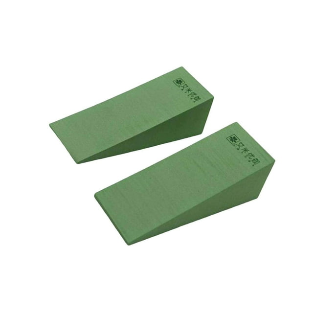 Langgg Yoga Blocks Wrist Wedge Lightweight Accessories Supportive for Gym Plank 2 Pieces