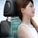 thumbnail image 5 of Ventilador de asiento del automóvil portátil 3 velocidades de enfriamiento de reposacabezas ajustable (USB) blanco, 5 of 8