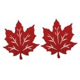 thumbnail image 3 of Shisuyan Placement Mats For Dining Table Nonwovens Red 2Pcs 11.8X11.8in, 3 of 8