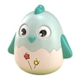 thumbnail image 1 of Juguete musical para muñeca, tiempo de gateo, tambaleo, desarrollo Montessori duradero, juguete de oscilación de pollo, juguete para para rec azul, 1 of 8