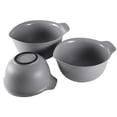 thumbnail image 4 of Juego de 3 tazones de plástico para mezclar KitchenAid, universales, anidados, 4 of 6