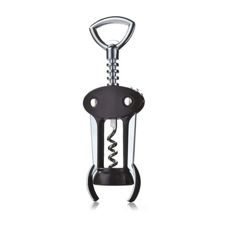 Vacu Vin Corkscrew - Vacu Vin Winged Corkscrew Gift Pack, Black